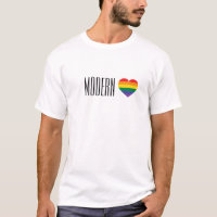 Moderne Liebe - Regenbogenherz