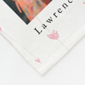 Moderne Liebe Sie Abuela Mama Familienfoto Collage Fleecedecke (Ecke)