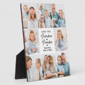 Moderne Liebe Sie Großmutter Opa Custom 8 Foto Fotoplatte (Seite)