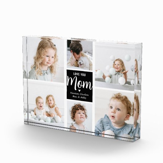 Moderne Liebe Sie "MAMA" 6 Fotoblock (Rechts)