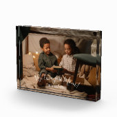 Moderne Liebe Sie Mama Foto Block (Rechts)