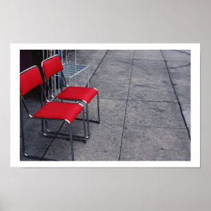 Moderne Liebe-Sitze Poster
