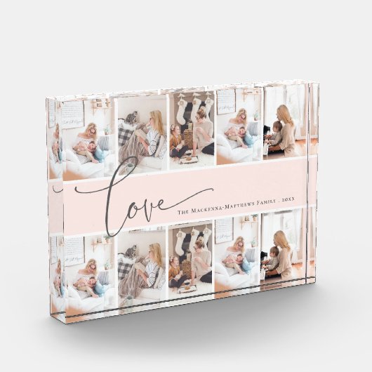 Moderne Liebe Skript für benutzerdefinierte FotoCo Fotoblock (Links)