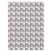 Moderne Liebe Tischdecke (Vorderseite)