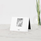 Moderne Liebe und dank Band 6 Multi-Foto Hochzeit Dankeskarte (Rückseite)