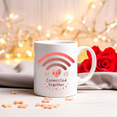 Moderne Liebe Valentine Kaffeetasse