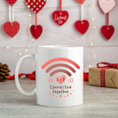 Moderne Liebe Valentine Kaffeetasse