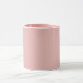 Moderne LIEBE Valentine's Day Custom Initials Tass Tasse (Zentrum)