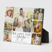 Moderne Liebe YiaYia-Familienfoto Collage Fotoplatte (Seite)