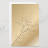 Moderne Liebesvögel rustikale Landhochzeit (Vorne/Hinten)