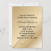 Moderne Liebesvögel rustikale Landhochzeit Einladung (Rückseite)