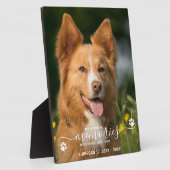 Moderne Lieblings-Erinnerungen Personalisierter Ha Fotoplatte (Seite)