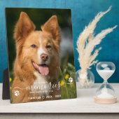 Moderne Lieblings-Erinnerungen Personalisierter Ha Fotoplatte (Seite)