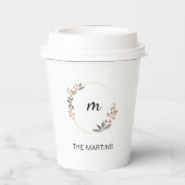 Moderne Lieblingsgeschenke aus Kunststoffen Pappbecher (Rückseite)