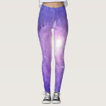 Moderne, Lila Athletic Workout Leggings<br><div class="desc">. Günstlich lila,  modernes abstraktes Trainingsdesign für Ihre Trainingsroutine. Ideal für den Fitnessraum,  das Teamsport oder Spaziergänge rund um den See.</div>