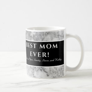 Moderne Lila "Beste Mutter aller Zeiten" Muttersch Kaffeetasse