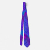 MODERNE LILA BLUE NIEDLICH NECK TIE KRAWATTE (Rückseite)
