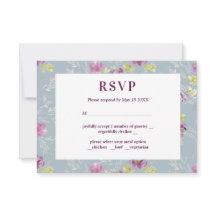 Moderne lila Blume UAWG Sage Card