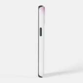 Moderne Lila Blumen iPhone 15 Hülle (Rechte Seite)