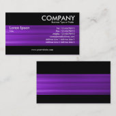 Moderne - Lila Farbgebung Visitenkarte (Vorne/Hinten)
