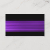 Moderne - Lila Farbgebung Visitenkarte (Rückseite)