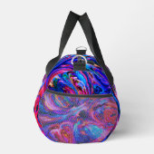Moderne Lila Farbpalette Duffle Bag (Rechts)
