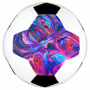 Moderne Lila Farbpalette Fußball