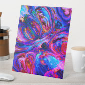 Moderne Lila Farbpalette Sockelschild (In Situ)