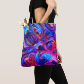 Moderne Lila Farbpalette Tasche (Von Nahem)
