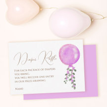 Moderne lila Glitzer-Chic Ballon-Windpreisraffiner