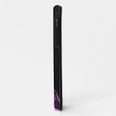 Moderne Lila Gold Agate Crystal personalisieren Case-Mate iPhone Hülle (Hinten/Links)