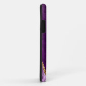 Moderne Lila Gold Agate Crystal personalisieren Case-Mate iPhone Hülle (Hinten/Rechts)