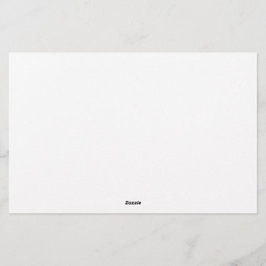 Moderne Lila Gradientenbezeichnung und Monogramm Briefpapier (Rückseite)