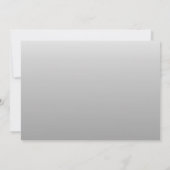 Moderne Lila Hochzeit rettet das Datum Save The Date (Rückseite)