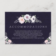 Moderne Lila Hochzeitsunterkünfte