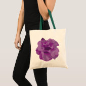 Moderne lila Kamelie Tragetasche (Vorderseite (Produkt))