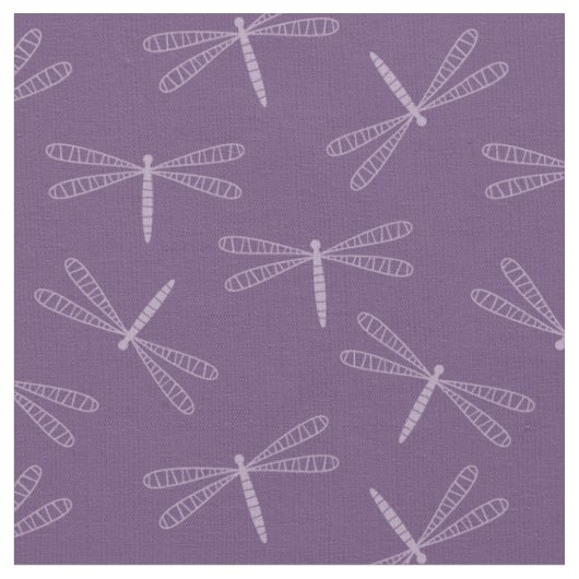 Moderne lila Libelle Stoff (Nahaufnahme)