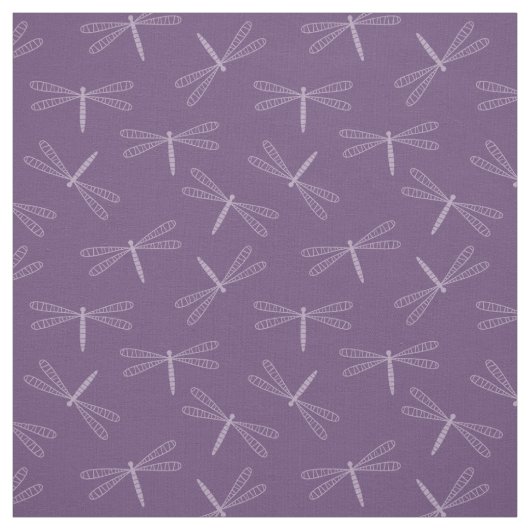 Moderne lila Libelle Stoff (Muster)
