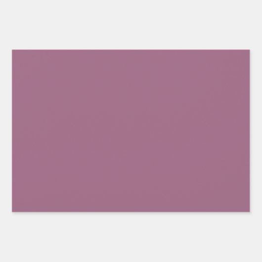 Moderne, Lila Papiertücher mit fester Farbe Geschenkpapier Set (Vorderseite 3)