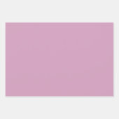 Moderne, Lila Papiertücher mit fester Farbe Geschenkpapier Set (Vorderseite 2)