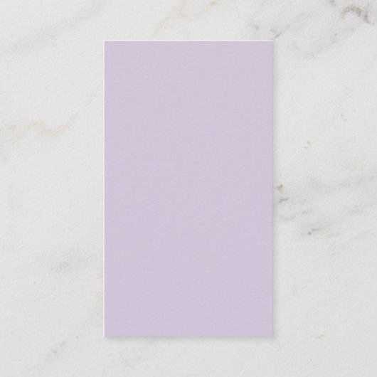 Moderne Lila QR-Code-Hochzeitdetails Begleitkarte (Rückseite)