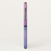 Moderne Lila-rosa Abstrakte Monogramm Case-Mate iPhone Hülle (Hinten/Links)