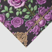 Moderne Lila Rose Schöne Sammlung Seidenpapier (Ausschnitt)