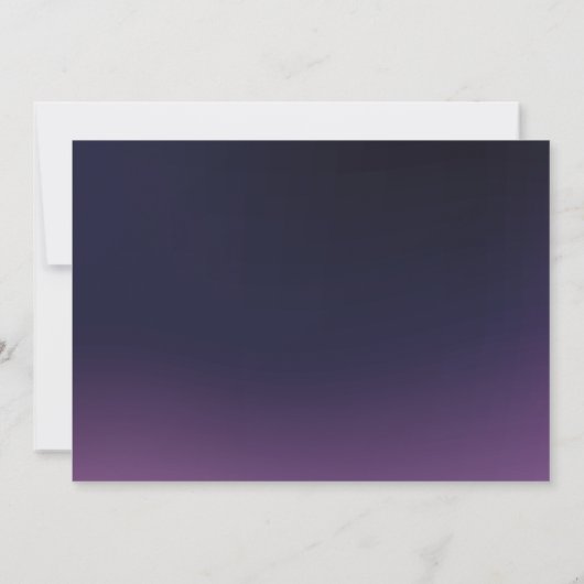 Moderne Lila Tropfen Rustikale Sonnenblumendusche Einladung (Rückseite)