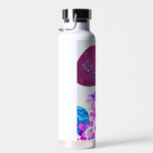 Moderne lila und zyklische Formen Trinkflasche (Rechts)