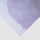 Moderne Lila Wasserfarbenhochzeit Seidenpapier (Ausschnitt)