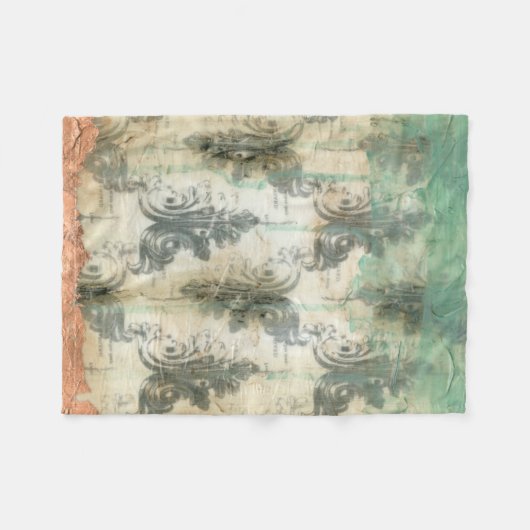 Moderne Lilie Fleecedecke (Vorderseite (Horizontal))