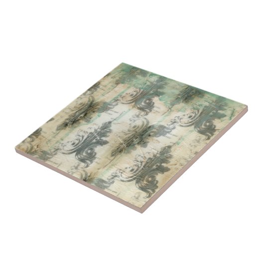 Moderne Lilie Fliese (Seite)