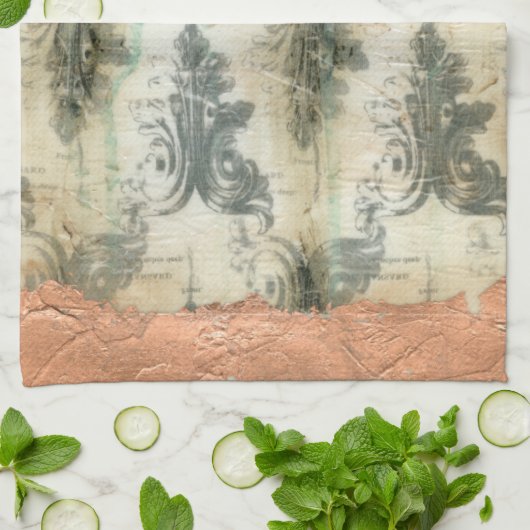 Moderne Lilie Handtuch (Gefaltet)