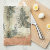 Moderne Lilie Handtuch (Viertel Falte)